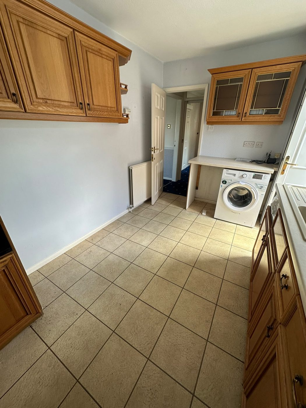 Kitchen after clearance in Tadcaster