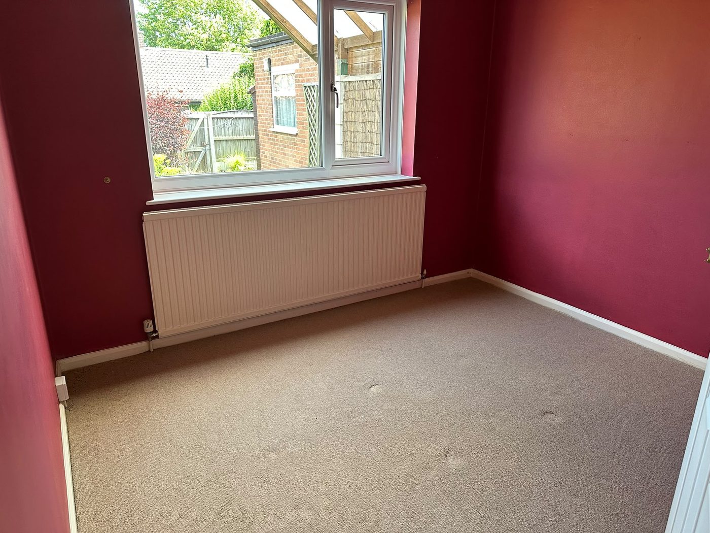Dining room after clearance in Tadcaster