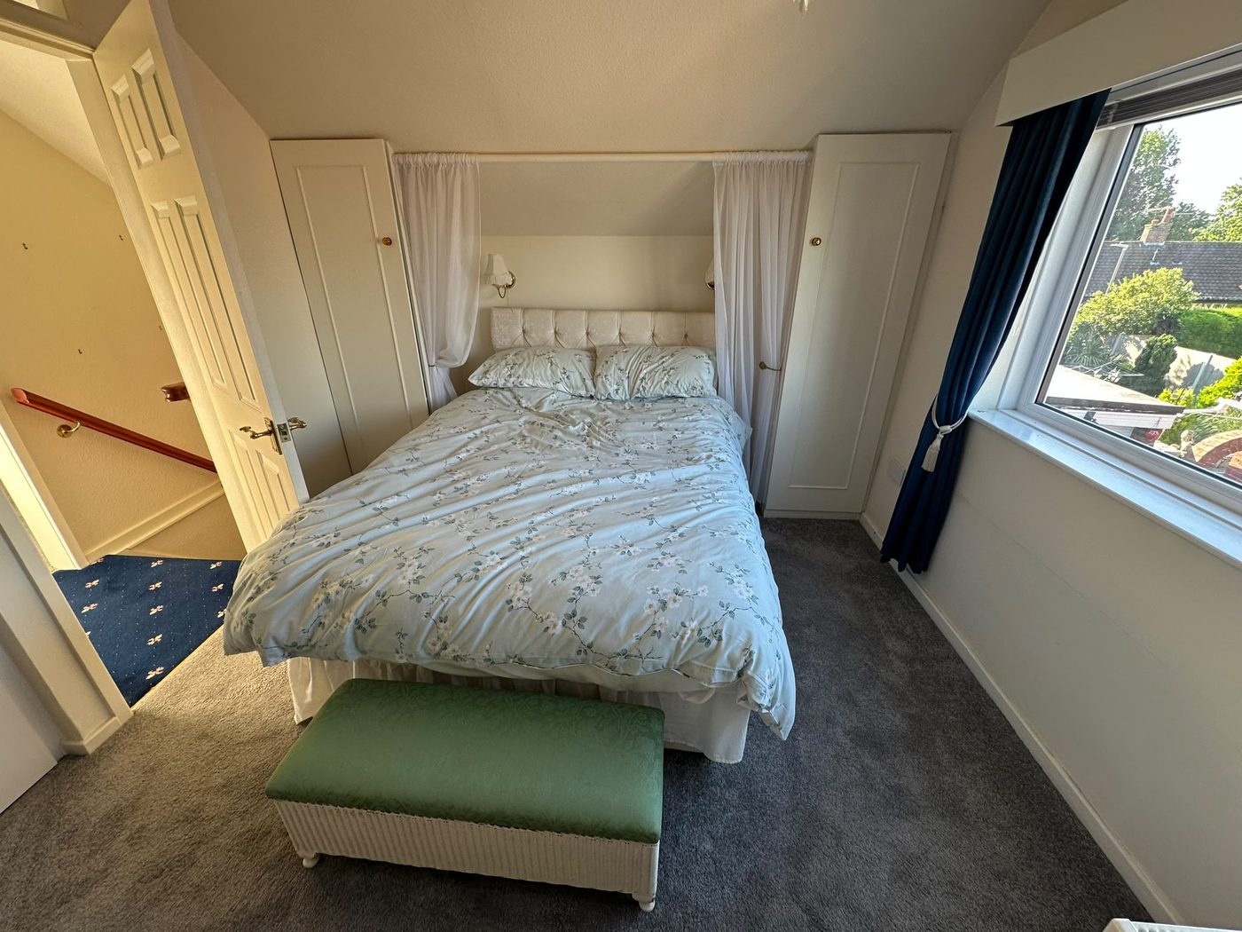 Main bedroom before clearance in Tadcaster