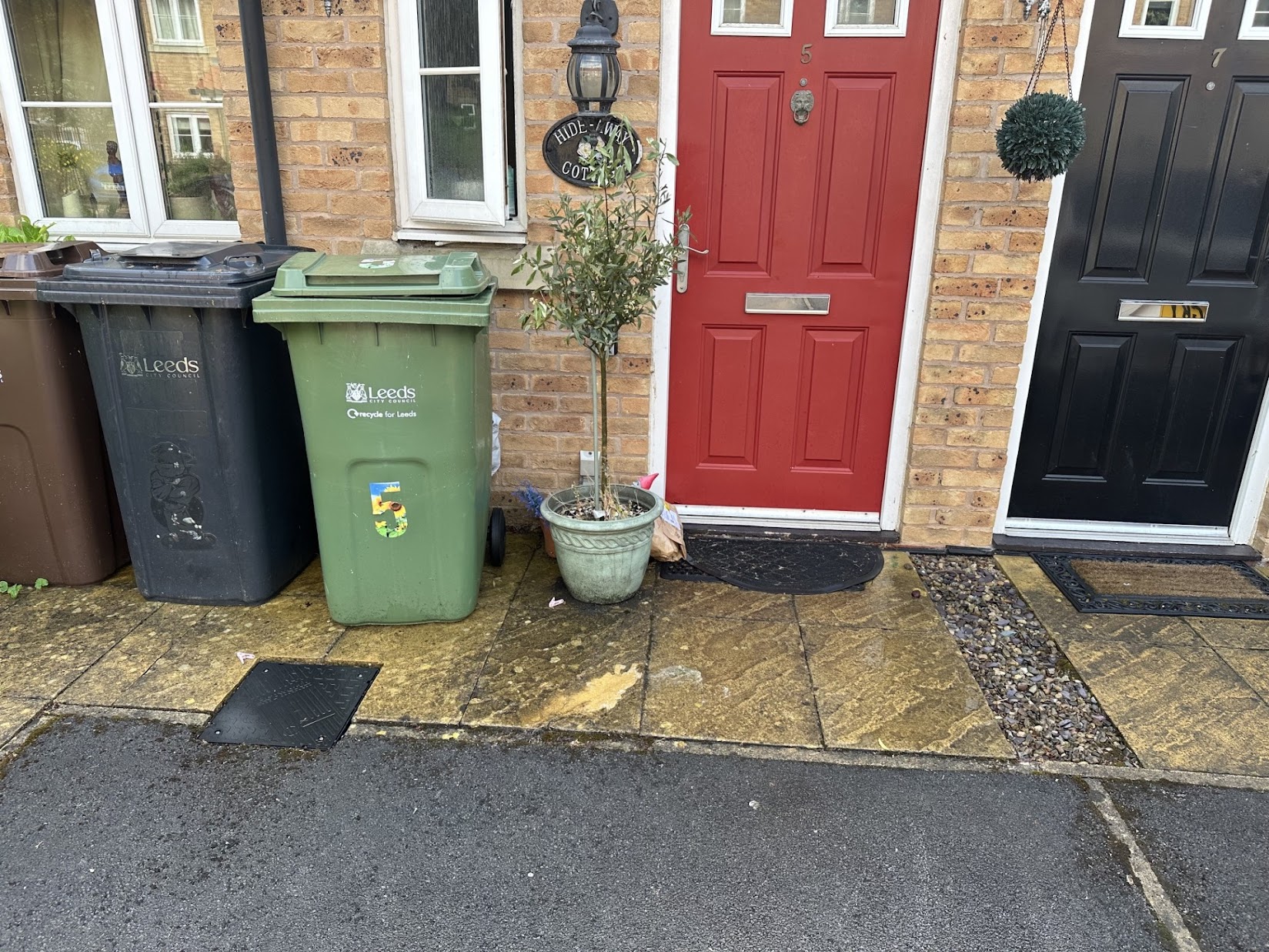 Black bag household waste collection in Wetherby
